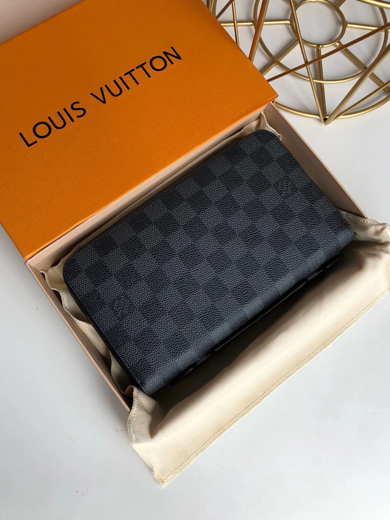 WIS XL Louis WALLET Vuitton ZIPPY 0830
